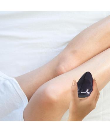 Crystal Hair Remover | Water Drop Shape Crystal Eraser Hair Removal - Crystal Hair Eraser and Remover Hair Eraser for Back Arms Legs Black - Buy Online on GoSupps.com