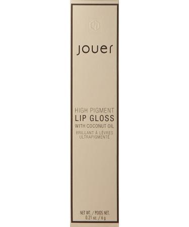 Jouer High Pigment Lip Gloss - Warm Chocolate Brown/Fifth Ave - Full Coverage Color - Paraben and Gluten Free - Cruelty Free and Vegan Friendly - Buy Online on GoSupps.com