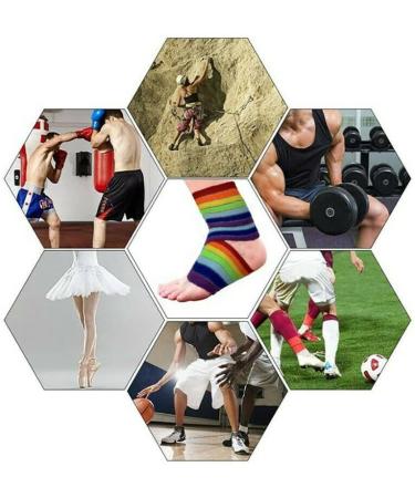 Elastic Bandage | Extra Long Compression Body Wrap | Rainbow Stretch Bandage for Pain Relief - Buy Online on GoSupps.com