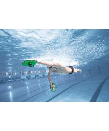 Arena Vortex Evolution Swim Training Hand Paddle - Medium Acid Lime/Black - Buy Online on GoSupps.com