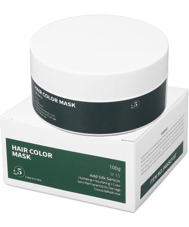Color Depositing Hair Mask Green Color Enhancing 100g Semi-permanent Mask for Discolored Hair - Buy Online on GoSupps.com