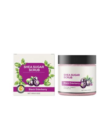 Avocado Exfoliating Body Scrub with Orange Peel Oil Gentle cleansing Moisturizing Exfoliating & Deep-Cleansing for All Skin 3.53 OZ