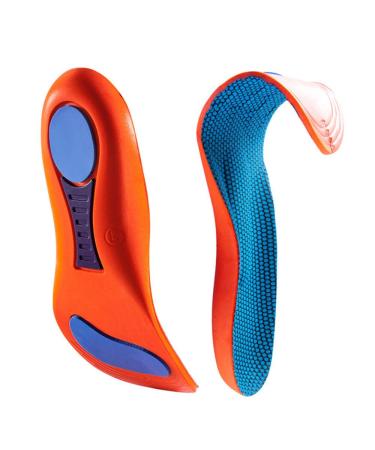 Orthotic Gel Insole for Men and Women Plantar Fasciitis Arch Adjustable Support Soles Flat-Feet Inner Heel Insoles shin Splint Flat feet Plantar Fasciitis Foot Work