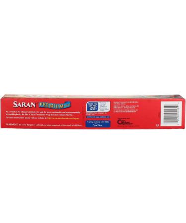 Saran Premium Plastic Wrap 100 Sq Ft - Pack of 4 | Easy Food Storage Solution - Buy Online on GoSupps.com