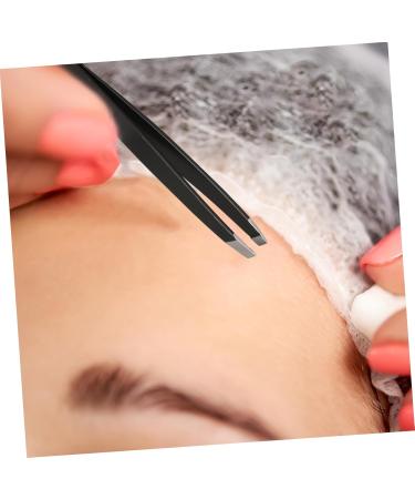 HONMEET Double-Ended Eyebrow Tweezers Tweezer for False Eyelash Eyebrow Trimming Tweezer Trimming Tool for Eyebrow False Eyelash Pick Tool Professional Tweezer Eyebrow Clip Stainless Steel - Buy Online on GoSupps.com