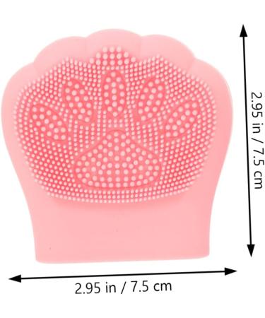 FOMIYES 20 Pcs Rabbit Ears Facial Brush Body Massager Face Massager Silicone Face Scrubber for Women Hand Held Massager Face Cleaner Facial Massager Silica Gel The Face Miss Cleaning Brush Light Pinkx5pcs 7.5x7.5cmx5pcs - Buy Online on GoSupps.com