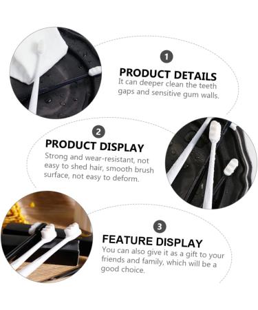 Lurrose 18 pc Nano Toothbrush Set for Pregnant Women | Extra Soft Bristles for Sensitive Teeth | Oral Care & Household Essentials - 1 Pack (3 Pieces) - Buy Online on GoSupps.com