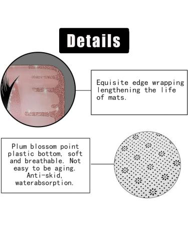 OLEBETY 4PCS Unicorn Eyelash Shower Curtain Set with Rose Gold Glitter Makeup Theme - Pink Glam Bathroom Decor Set with Non-slip Bath Mat & Toilet Rug - Buy Online on GoSupps.com