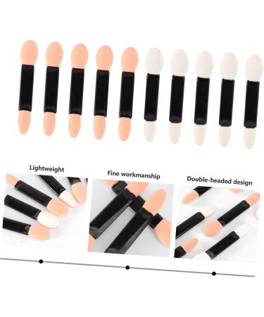 Hemoton 60 Pcs Eyeshadow Brush Kit Professional Double- End Eyeshadow Brushes Eye Shadow Sponge Applicator - Buy Online on GoSupps.com