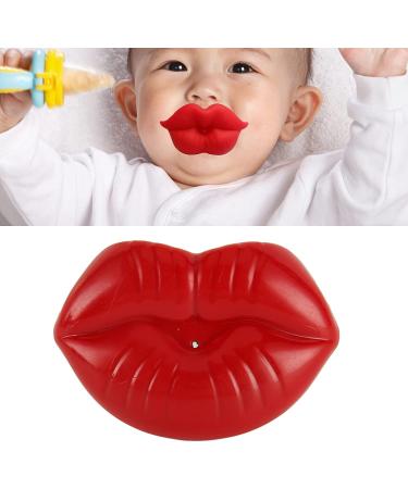 Funny Lip Pacifier | Natural Rubber & Soft Silicone | Washable Toddler Soothe & Gum Relief - Buy Online on GoSupps.com