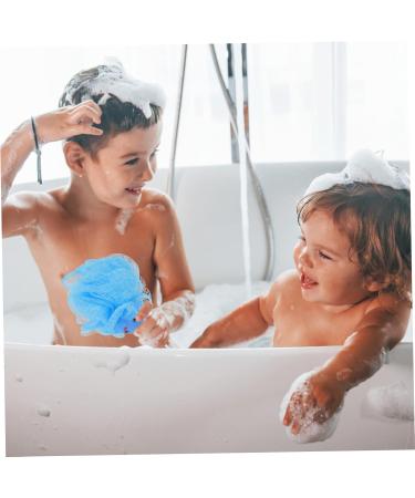 Ipetboom Children's Bath Sponge Baby Sponge for Bathing Body Wash Scrubber Cleaning Ball Loofahs for Shower Bath Sponges Body Wash Sponge Body Loofah Bath Ball Pe Travel Frosted - Buy Online on GoSupps.com