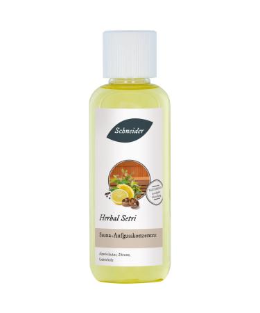 Sauna supplies Schneider-Sauna infusion Herbal Setri 250 ml Contents-Holzig-fresh infusion concentrate with alpine herbs Herbal Setri 250ml