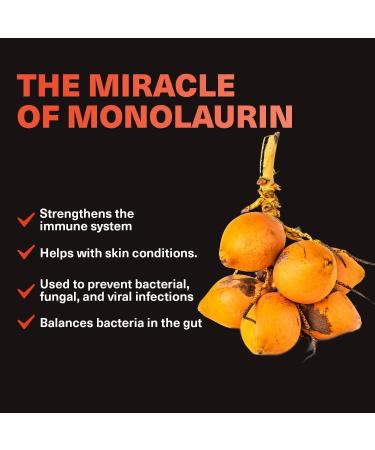 Dragon's Miracle Natural Immune Support Supplement with Monolaurin - 2 Bottles, 10-in-1 Vegan & Gluten-Free Formula for Healthy Respiratory & Digestive System - Cold/Flu Relief - 180 Count (Pack of 2) - Buy Online on GoSupps.com