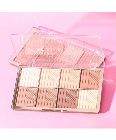 Setting Makeup Powder Waterproof Oilproof Face Makeup Palette Face Shading Powder 4 Highly Pigmented Colors for Contouring and Highlighting Shzons 02 - Buy Online on GoSupps.com