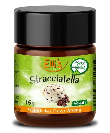 Ellis aromas Stracciatella Natural Powder Food Aroma |Aroma concentrate from 100 % vegan and natural origin |For food and drinks such as baking and cooking10 g