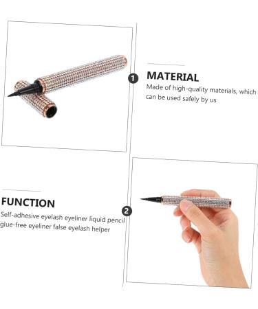 Angoily 1pc Eyeliner Fake Eyelashes Fake Lashes Magnetic Eyelashes Liner Ink Cosmetic Accessory Diamond - Buy Online on GoSupps.com
