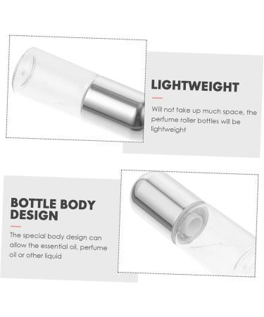Buy Mikinona 10-Piece Essential Oil Roller Bottles - Glass Perfume Rollers with Rose Gold Finish | 4.9x1.6cm | Perfect for Essential Oils - Buy Online on GoSupps.com