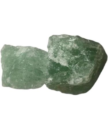 Natural Crystal Rough 2pcs 2-5cm Natural Green Fluorite Crystal Minerals Specimens Rockstone Rough Gemstone Decor - Buy Online on GoSupps.com