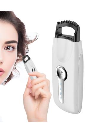 Beauty Eyelash Curler - Electric Beauty Women's Eyelashes Curler - Quick Heating Eyelash Heat Curler for Long-Lasting Curl Rechargeable Portable Lashes Heating Curler for Naturally Lifted Eyelashes White