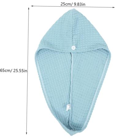 LIFKICH Quick Drying Shower Cap Shower Cap for Hair Turbans for Women Quick Drying Bath Cap Shower Caps for Women Reusable Hair Covers for Shower Hair Towel Shower Cap Large Hair Turban - Buy Online on GoSupps.com