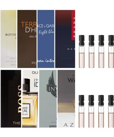 Men's Cologne Top Designer Best Rated Sample Lot - High End Niche Most Popular Fragrance Sampler Vial Set (8 Random Samples) - Buy Online on GoSupps.com