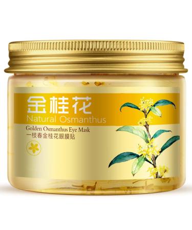 80PCS Gold Osmanthus Eye Mask - Anti-Aging Hydrating Pads for Dark Circles Puffiness & Eye Care with Collagen & Hyaluron - Buy Online on GoSupps.com