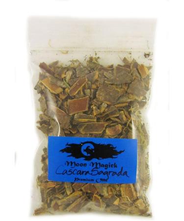Moon Magick Cascara Sagrada Raw Herb 4 oz - Natural Herbal Remedy for Digestive Health - Buy Online on GoSupps.com