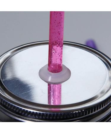 Dakoufish 11 Inch 12 Piece Reusable Acrylic Straws Glitter Sparkle Drinking Straw Plus One Cleaning Brush (11inch Pink) Pink 11 Inch (Pack of 12) - Buy Online on GoSupps.com