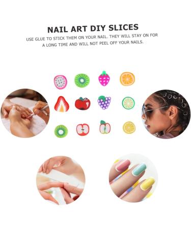minkissy 7200 Pcs fruit slices Decals for Acrylic Nails nail decorations for nail art applique Nail chips fruit slices for manicure fruit slices for nail decorative sheet Charm - Buy Online on GoSupps.com