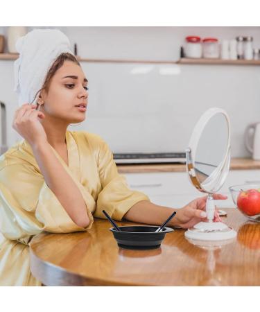 FOMIYES Silicone Makeup Brush Cleaner Pad & Foldable Bowl | Professional Brush Cleaning Mat & Scrubber for Flawless Makeup - Buy Online on GoSupps.com