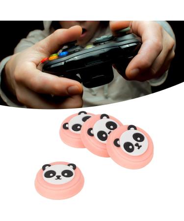 Buy Panda Thumb Caps - 4 Pieces Silicone Joystick Covers for PS5 & Xbox Controllers (Pink) - Enhance Gaming Experience - Buy Online on GoSupps.com