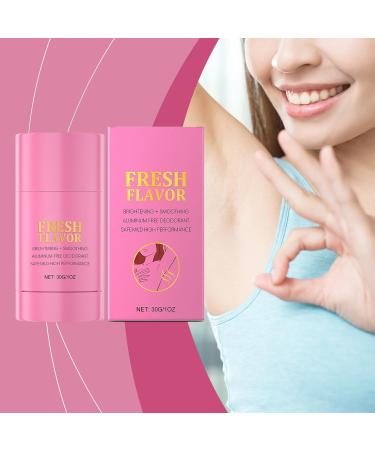  SKZKK Fruity aluminum-free deodorant for women lightening underarm deodorant stick natural deodorant for lighter and softer underarms long-lasting freshness (1 piece) - Buy Online on GoSupps.com