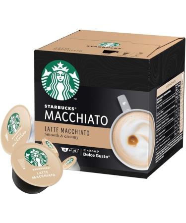 STARBUCKS Coffee Pods by Nescafe Dolce Gusto Pick Any 6 Packs from 7 Blends Including: Latte Cappuccino Espresso Caramel Grande and Many More - Buy Online on GoSupps.com