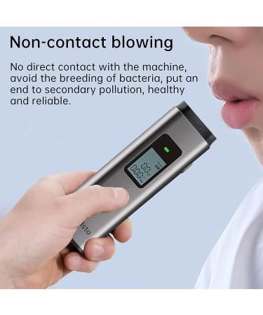 Lydsto Professional-Grade Portable Breathalyzer for Personal & Professional Use - Accurate Alcohol Tester for Drivers & Home - Buy Online on GoSupps.com