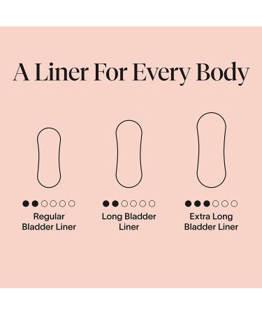 Cora Organic Ultra Thin Bladder Liners - 100 Count | For Incontinence & Postpartum | Breathable Cotton | Extra Long Panty Liners - Buy Online on GoSupps.com