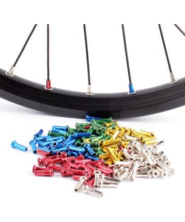 Juland 72 PCS Black Bike Spoke Nipples End Caps for 14G Mountain & Road Bicycles - Buy Online on GoSupps.com