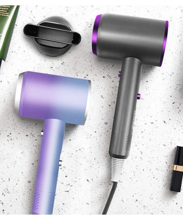 2000W Ionic Hair Dryer for Fast Drying - Lightweight Blow Dryer with Stand, Gradient Purple - Ideal for Women, Kids, Home, Travel & Salon - Buy Online on GoSupps.com