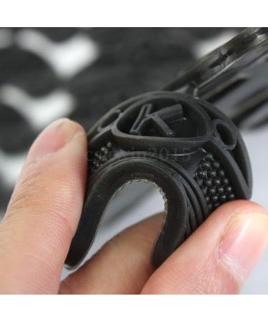 NC 10 Pairs Black Rubber Sole Replacement Heel Savers & Toe Plates - DIY Glue-On Shoes Pad for Superior Grip & Comfort - Buy Online on GoSupps.com