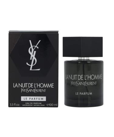 Yves Saint Laurent La Nuit De L'homme Le Parfum Eau de Parfum Spray for Men 3.3 Ounce 3.3 Fl Oz (Pack of 1) - Buy Online on GoSupps.com