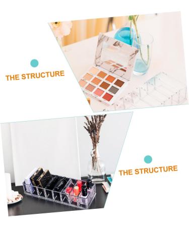 FRCOLOR Lip Gloss Containers Desk Trays Bin Organizer Powder Puff Storage Holder Eye Shadow Makeup Stand Dog - Buy Online on GoSupps.com