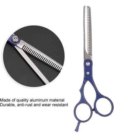 Professional Aluminum Hair Cutting Thinning Scissors Blue Suitable for Professional Barber Salon and Home Daily Use Made for Cutting and Thinning Your Hair - Buy Online on GoSupps.com