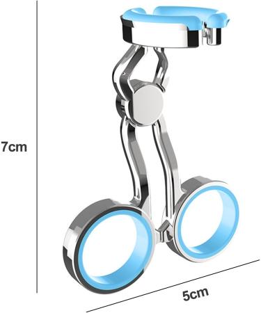 bephible Contact Lens Insertion Tool Nail-friendly Tools Aid Set Silicone Center Axis Control Comfortable Handle Hygienic Convenient Blue - Buy Online on GoSupps.com