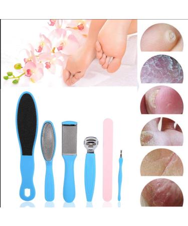 Professional 8-Piece Pedicure Tools Kit | Hard Skin Remover & Foot Care Tools for Smooth Feet - Buy Online on GoSupps.com