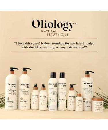 Oliology Coconut Oil 10-in-1 Multipurpose Spray - Leave in Treatment for All Hair Types | Controls Frizz & Detangles | Hydrates & Moisturizes | Cruelty Free, Paraben Free - 8.5 oz - Buy Online on GoSupps.com