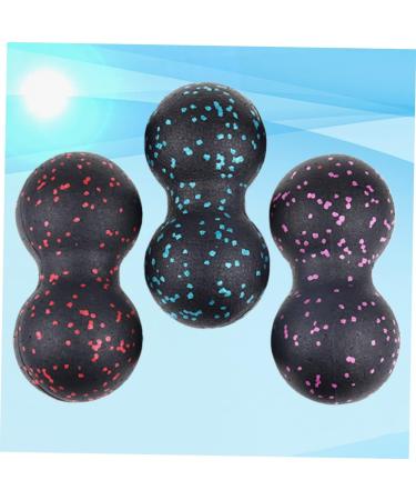 Buy HAPINARY 3-Piece Peanut Yoga Roller Set | Peanut Massager Balls for Back & Shoulder Relief - International Shipping Available - Buy Online on GoSupps.com