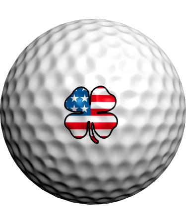 Golfdotz | Golf Ball Markers, Golf Accessories, Golf Ball Identity Marker Lucky Clover (USA)