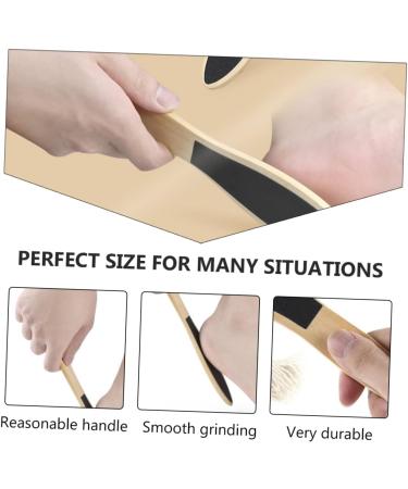 Beaupretty Lot de 2 Planches Friction pour Pieds Double Face en Bois Exfoliantes Outils de P dicure Portables Poign e Antid rapante Massage des Pieds pour Usage Familial et Voyage - Buy Online on GoSupps.com
