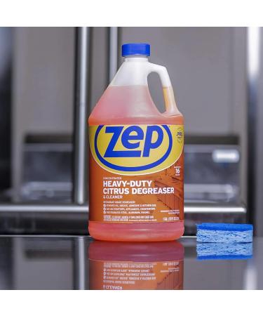 Zep Heavy-Duty Citrus Degreaser Refill 128 Oz - Professional Strength Cleaner and Degreaser - Buy Online on GoSupps.com