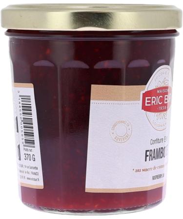 ERIC BUR Extra Raspberry Jam 370 g - Pack of 3 - Buy Online on GoSupps.com