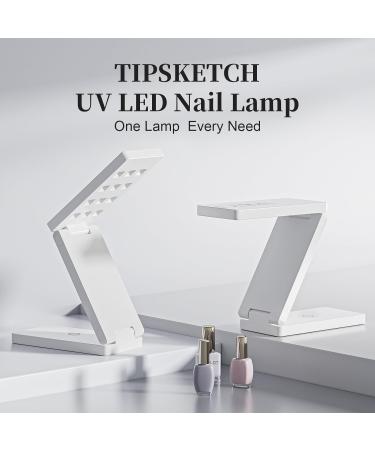 UV Nail Lamp - 18W Fast Curing LED Dual Timing Type-C for All Gel Polishes | Ideal for Home & Professional Manicures - Buy Online on GoSupps.com